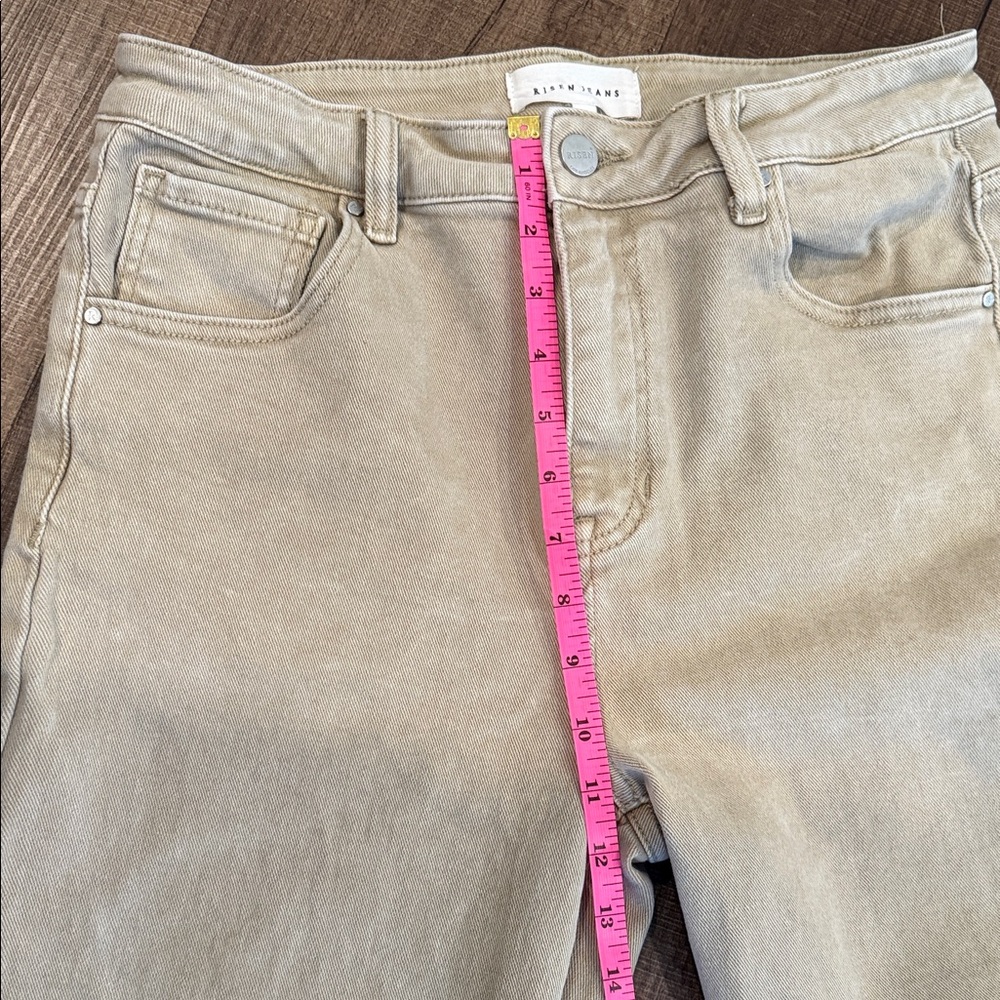 Risen Wide-Leg raw hem Jeans - Picture 10 of 12